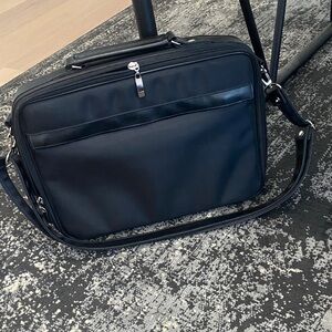 Sleek Black Laptop Bag